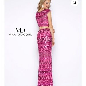 Mac Duggal pageant/prom dress